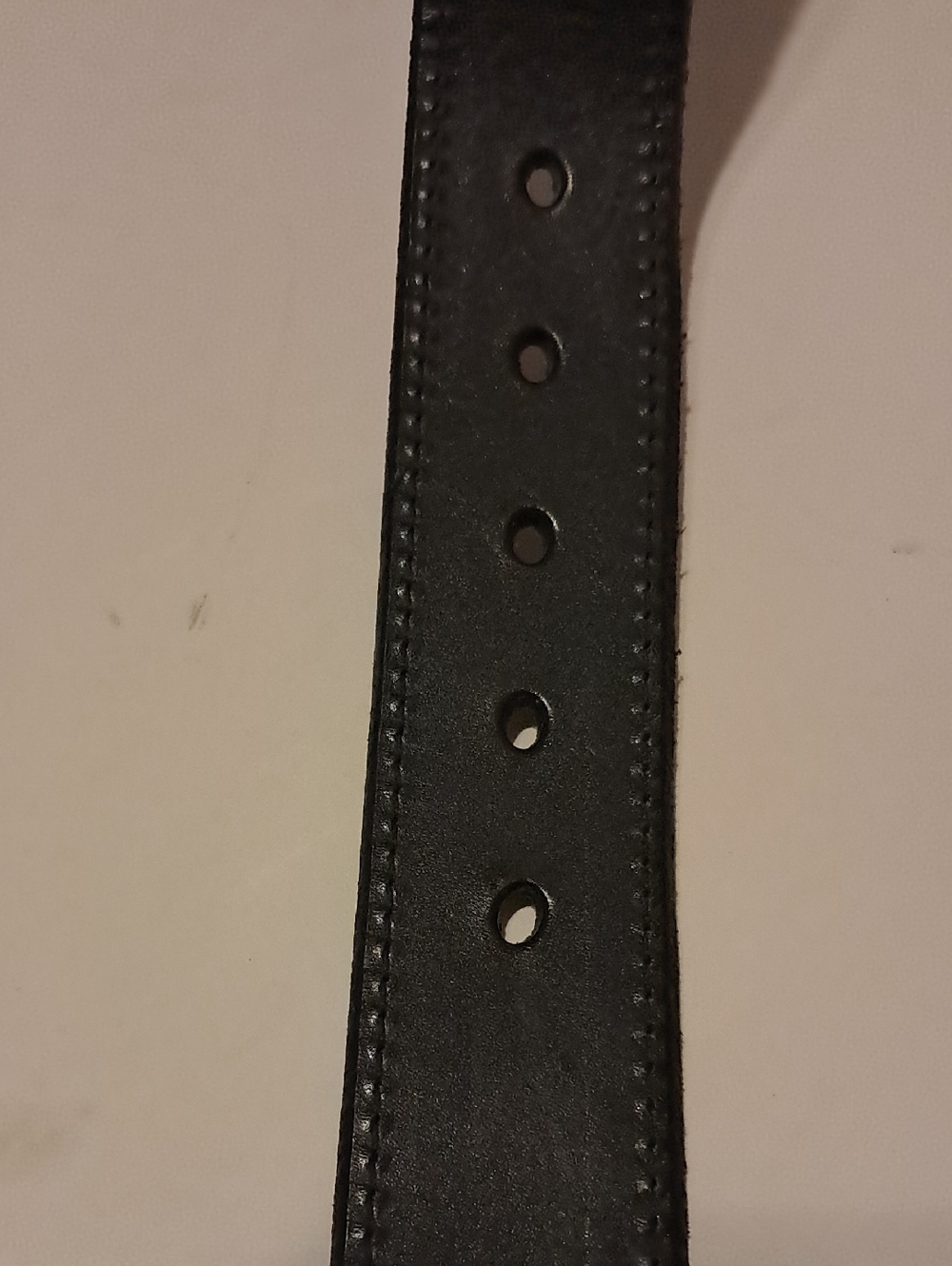 Black Leather Men Belt with Silver Arrow Concho Detailing Made In Spain Cowhide - Picture 6 of 8